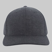 Herringbone Poly/Rayon Flexfit(r) Cap