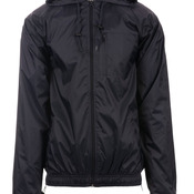 Men's Nylon Hooded Coaches Jacket