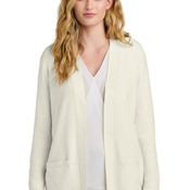 Women's Easy Care Open Front Cardigan Sweater