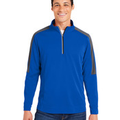 Men's Market Snag Protect Mesh Colorblock Quarter-Zip