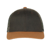 Structured Camo Mesh Back Hat