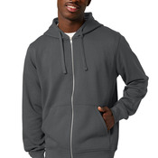 Unisex Mixer Full Zip Hooded Sweatshirt