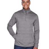 Men's Newbury Mélange Fleece Quarter-Zip Pullover