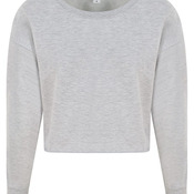 Women's Cropped Crewneck Sweatshirt