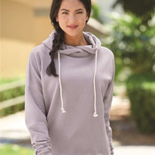 Women’s Lounge Fleece Hi-Low Hooded Sweatshirt