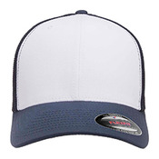 YP Classics® Adult Adjustable White-Front Panel Trucker Cap