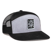 6-Panel Arch Trucker Snapback Cap