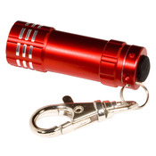 Micro 3 LED Flashlight With Keychain